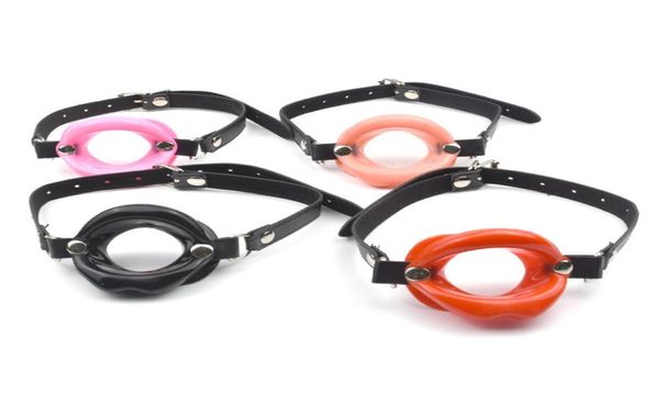 Esclave sexuel BDSM Fétiche Silicone Lèvres O Ring Bouche Ouverte Gag Bondage Jouet Érotique Nouveaux Jouets Sexuels Adultes Pour Femmes Couple Roleplay2257071