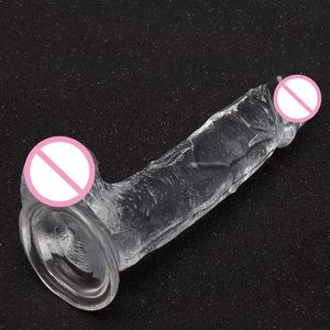 Seksspeelgoed dildo enorme erotische zachte anale buttplug realistische penis sterke zuignap lul speelgoed voor volwassen g-spot orgasme speelgoed vrouw