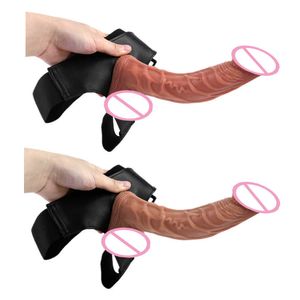 Sex Toy Godes Pantalon en cuir triangulaire pour fille Daqiao portant une imitation de silicone masculine; Ouvrière ; Adulte-Masturbation