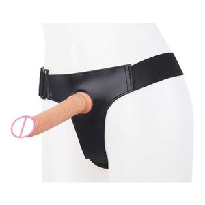 Sex Toy Dildos Moss femmes portent des pénis adultes lesbiennes oeuf sautillant faux bâtons AV