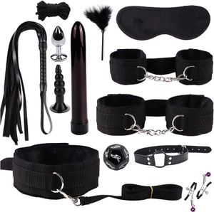 Sex Toy pour Bondaged Kit Couples BDSM Contraintes Jouets Bondage Set Under Bed Kits Débutants Sm Adult Games GLZG