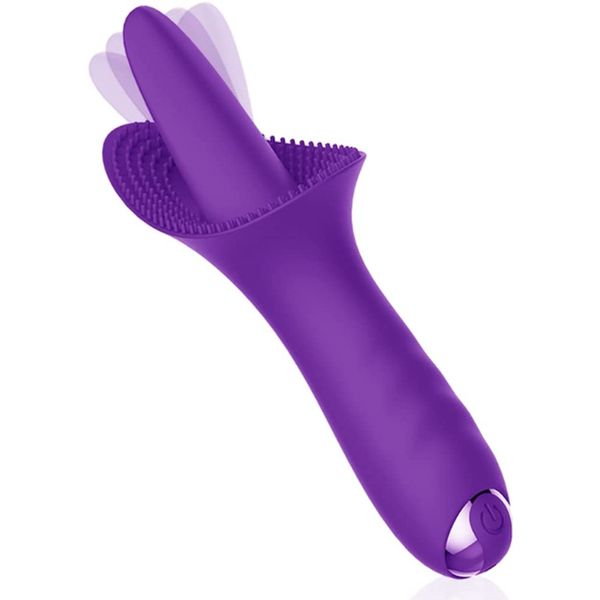 Toy sexuel pour femmes, mini vibratrice Rose Revelles de sexe Vibrateurs Adulte Toy 10 Stimulateur clitoral vibrant pour la langue du clitoris