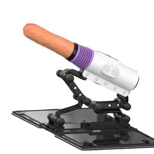 seksspeeltje pistool machine Intellectuele X7 mini handtas vrouwelijke simulatie penis automatische extractie en inbrengen telescopische volwassen benodigdheden