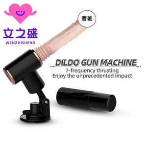 sex toy gun machine simulation de membrane musculaire tibe vibrateur de pénis rétractable gode féminin masturbateur produits de canon entièrement automatiques