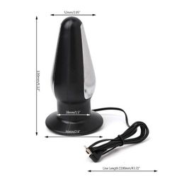 Seksspeeltje Massager 1 Set Anale Electro Plug Elektrische Schok Host en Kabelstimulatie voor Tientallen Volwassen Spel