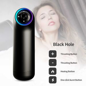 Sex toy masseur articles pour adultes masturbateur masculin électrique entièrement automatique rétractable avion tasse nom dispositif doux liner formateur