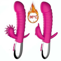 Sekspeelgoed Massager Volwassen Massager Likken Licking Machine Dolfijn Tong Clitoral G Spot Vibrator speelgoed Vagina Anal Prostate Ual voor vrouwen