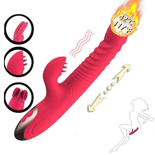 Sex toy masseur masseur adulte Libo vibrateur chauffant Intelligent jouets pour femme gode Clitoris stimulateur télescopique point G masturbateur de léchage puissant