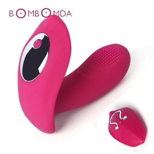 Sex Toy Massager Adult Massager Remote Control Butterfly Dildo Vibrator G-Spot Stimulatie 12 Speed ​​Vibrerend Panty Vagina Sporter Cunt Stimulator voor vrouw