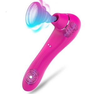 Juguete sexual Masajeador Masajeador para adultos Chupar punto g Vibrador para mujer Adultos 18 Clit Sucker Pezón Estimulador de clítoris Consolador Masaje vaginal Masturbador