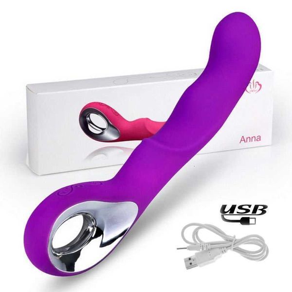 Juguete sexual Masajeador Masajeador para adultos Vibradores Mujeres Dildo Vibración Productos Usb Plug Vagina Clítoris punto g Masturbación Vibrador Feminino