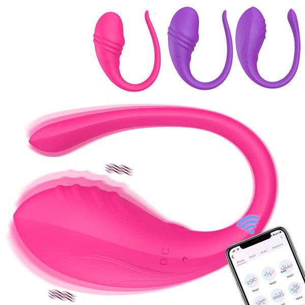 Masajeador de juguete sexual, productos para adultos, aplicación Ruola, huevo de salto, Control remoto femenino, simulación, dispositivo de masturbación divertido