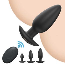 Sex Toy Masseur Adulte Vibrant Gode Vibrateur Stimulateur De Prostate Télécommande Sans Fil Butt Anal Plug G-spot pour Hommes Femmes Boutique