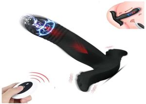 Sex Toy masseur Anal jouets 10 vitesses poussée masseur de prostate avec télécommande accessoire érotique godemichet anal vibrateur pour 3195474