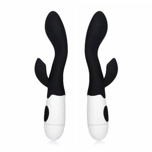 Seksspeelgoed massager zwarte vibrators 30 snelheden dubbele vibratie g spot clit stimulator sex speelgoed av stick voor vrouw dame volwassen producten