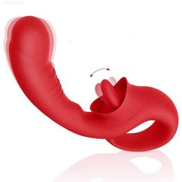 Seksspeeltje stimulator Clitoris Stimulatie 10 Speed Likken G Spot Vibrator Vaginale Tepel Massager Realistische Dildo Volwassen Speelgoed Voor Vrouwen