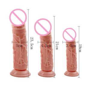 Seksspeelgoed massager CM36 realistische dildo voor vrouwen masturbator zuignap vrouwelijke anale simulatie penis enorme tpe juguetes uales