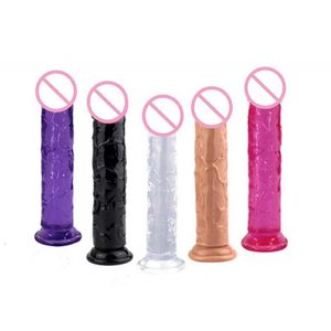 Seksspeeltje Massager-dildo Realistisch met zuignap-dildo's Pak Volwassen Erotisch voor vrouwen Penis Realistico Anale dikke fallus