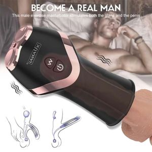 Jouet sexuel masseur d'endurance pour hommes, Machines à traire, jouet automatique, masturbateur sexuel masculin, 18 Robot Eilik, 10 modes d'aspiration sous vide