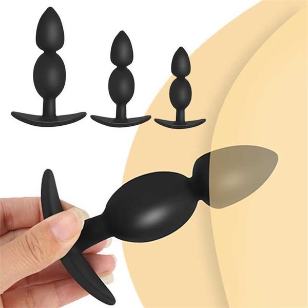 Jouet sexuel masseur jeu érotique portant une perle en Silicone Plug Anal g Spot Stimulation dilatateur jouets pour adultes pour femmes hommes Bdsm boutique de chasteté