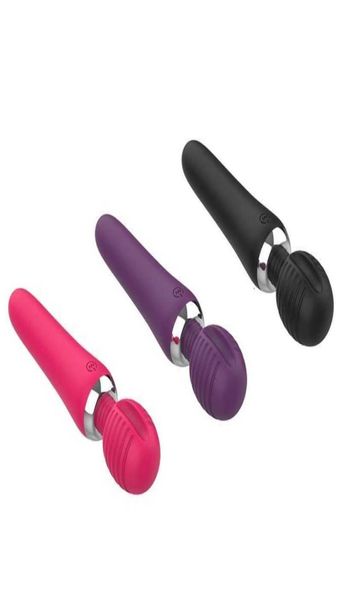 Jouet sexuel masseur femme Vibration étanche Usb Rechargeable g Spot gode Silicone baguette vibrateur Toys2596832