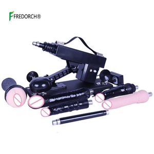 Fredorch – jouet sexuel masseur, nouvelle Machine pour hommes et femmes, vibrateur féminin avec 7 godes, pistolet rétractable à Angle réglable, jouets