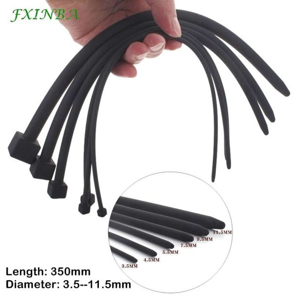 Sex Toy Masseur Fxinba Cathéter urétral en silicone lisse Sonnant Pénis Plug Insert Cathéters urètre Jouets pour hommes Stimulateur gay