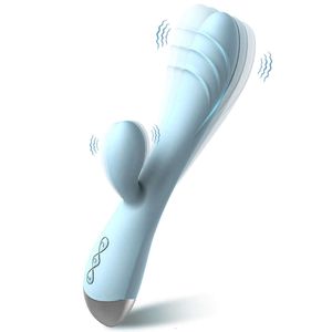 Seksspeeltje Massager g-spot Rabbit Vibrator Dildo Vibrerende Wand Av Stick Vagina Massage Clitoris Stimulator Vrouwelijke Masturbator Speelgoed voor Vrouwen