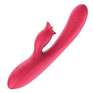 Sex Toy masseur g Spot vibrateur Rose gode avec 10 vibrations puissantes jouets à double moteur pour Clitoris G-spot Stimulation étanche