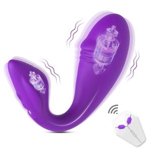 Seksspeeltje Massager Zwanenhals Draagbaar Duikei 10 Frequentie Trillingen Draadloze afstandsbediening Vrouwelijke vaginale stimulatiespeeltje