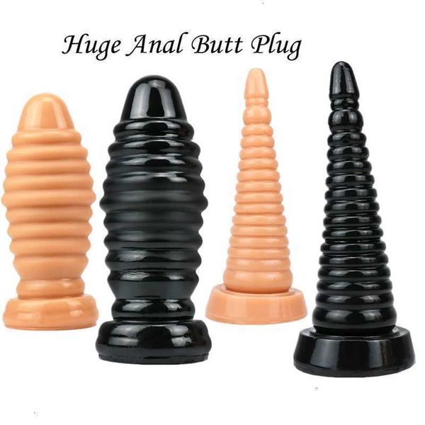 Juguete sexual masajeador, consolador Anal enorme xxxl Gode para hombres y mujeres, tapón Anal, masaje de próstata Gay, expansión del ano, estimulador de vagina, cuentas