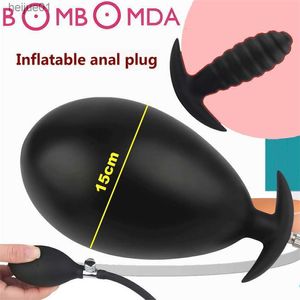 Sex Toy Massager Gonflable Anal Plug Extensible Butt avec Pompe Dilatateur Masseur Produits Pour Adultes Jouets En Silicone pour Femmes Hommes L230518