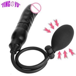 Jouet sexuel masseur gonflable, dilatateur Anal, vagin, cul extensible pour hommes femmes Couples, fournitures pour adultes, produits érotiques