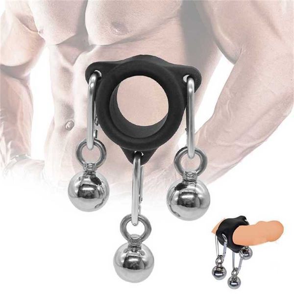 Jouet sexuel masseur gland masculin 28mm/32mm exercice de pénis anneau de coq durable améliorer le durcissement pour les hommes balle d'entraînement de poids lourd