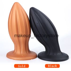 masseur de jouets sexuels Massageur d'énormes bouchons anaux avec du silicone en silicone Dildo Butt Anus Expander Sextoys for Men Vagina Dilator Dilator Products R4HX