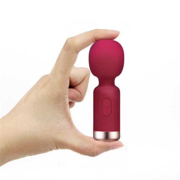 Sex Toy masseur Mini vibrateur avec stimulateur de Clitoris féminin jouets pour femmes Av baguette magique adulte 18 masturbateur Siliconen érotique