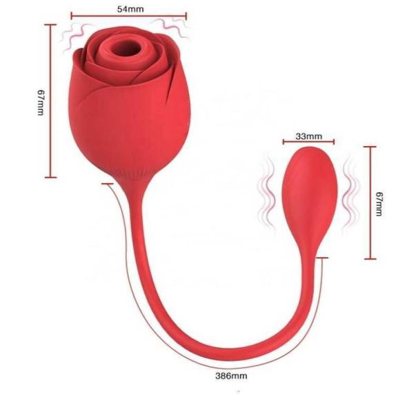 Sex Toy Masseur Nouveau Design Rose Jouets Pour Adultes Sucer Vibrateur Mamelon Sucker Oral Masturber pour Women3568537