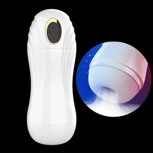 Seksspeeltje Stimulator Penne Echte pijpbeurt Cup 18 voor mannen Zuigrubberpoppen Volwassenen Spelletjes en Vrouw Vibrator Sikme