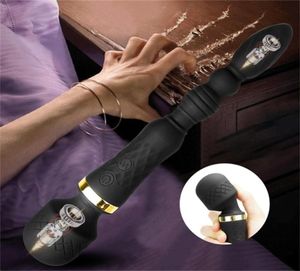 Seksspeeltje Massager Krachtige Dildo Vibrator Vrouwelijke Av Wand Clitoris Stimulator Gspot Anale Kraal Dual Motor Plug Speelgoed voor Mannen vrouwen2853068