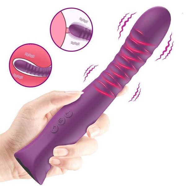 Masajeador de juguete sexual, potente vibrador de punto g para mujeres, estimulador de clítoris, consoladores grandes de silicona, vibradores reales, mujeres, adultos sexys 18