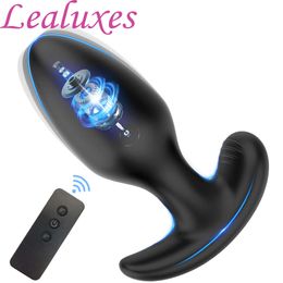 Sex Toy Masseur Masseur de Prostate Vibrant Butt Plugs pour Femmes Télécommande Sans Fil Plug Anal Vibrateur G-spot Stimulateur Jouets pour Hommes