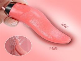 Seksspeeltje Stimulator Konijn Enorme Tong Dildo Vibrator voor Vrouwen g-spot Likken Speelgoed Orale Pijpbeurt Clitoris Masturberen Erotisch7890390