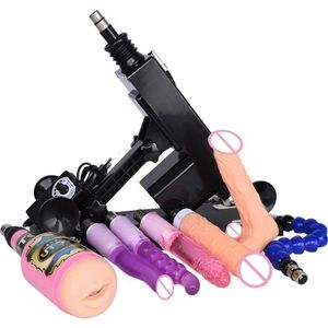 Juguete sexual Masajeador Raw Beast Máquina automática para mujeres Múltiples consoladores Accesorios Masturbación Juguetes sexuales Accesorios para pene Vibrador Juguete