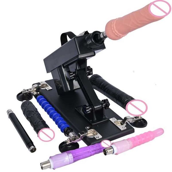 Jouet sexuel masseur bête brute Machines pour femme pompes de masturbation pistolet amour Machine avec 8 accessoires femmes vagin tasse magasin de jouets