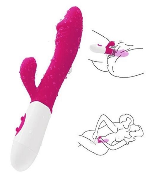 Juguete sexual Masajeador Venta de juguetes Mujeres Vibrador Consolador para vagina Vibradores Impermeable Silicona Adulto Toy3653608
