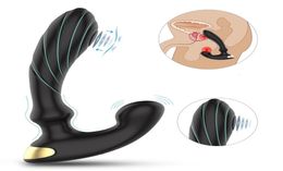 Sex Toy Massager Shande Drop Butt Plug Vibrator Prostata Anal mannelijk seksspeeltjes voor Men2701472