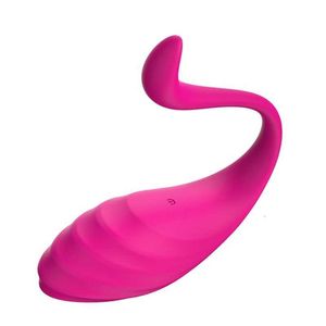 Juguete sexual Masajeador de silicona Erótico Salto Huevo Control remoto Vibrador femenino Bola vaginal Anal Plug Vibrador Amor Punto G Juguete para parejas Adultos