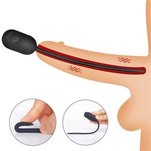 Sex Toy masseur sons vibrateur urétral cathéter pénis Plug pour hommes vibrant Insertion dilatateur boutique