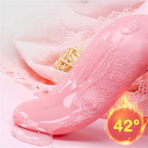 Sex Toy masseur langue léchage vibrateur pour femmes chauffage intelligent g Spot stimulateur clitoridien en Silicone souple clitoris jouets pour adultes masturbateur féminin