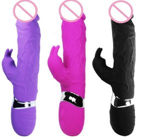 Seksspeeltje Stimulator Speelgoed USB Opladen Elektrisch Siliconen Simulatie Penis Konijnenvibrators erotische dildo vibrators av masturbatie stic4806748